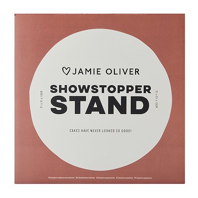 Jamie Oliver Big Love kagefad på fod lyserød Ø31 cm