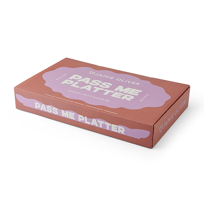 Jamie Oliver Big Love serveringsfad lyserød 35x20x2 cm