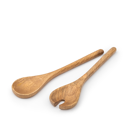 Jamie Oliver Big Love serveringsbestik træ 29 cm 2 stk.