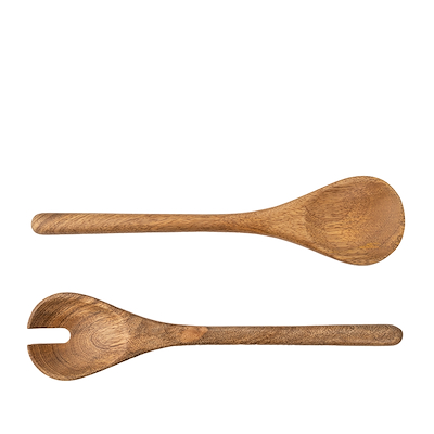 Jamie Oliver Big Love serveringsbestik træ 29 cm 2 stk.