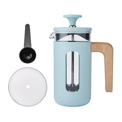 LaCafetiére Pisa stempelkande himmelblå 350 ml