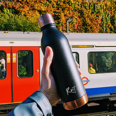 Root7 One Bottle VIP termoflaske sort 500 ml