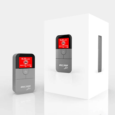 AlcoSense Ultra alkometer grå