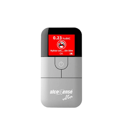 AlcoSense Ultra alkometer grå