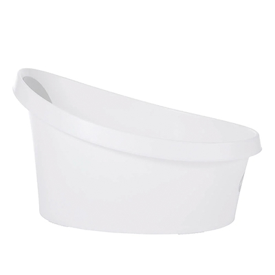 Shnuggle badekar til små børn hvid