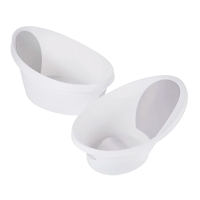 Shnuggle badekar til små børn hvid