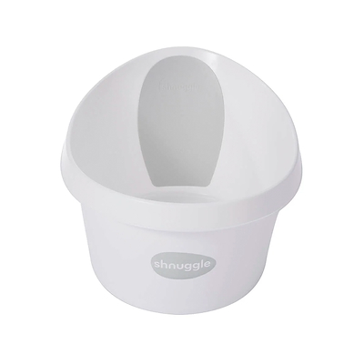 Shnuggle badekar til små børn hvid