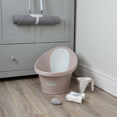 Shnuggle baby badekar taupe
