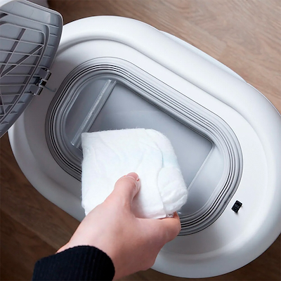 Shnuggle blespand hvid