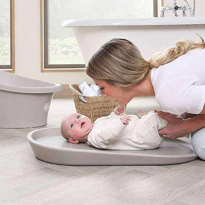 Shnuggle Squishy pusleunderlag taupe