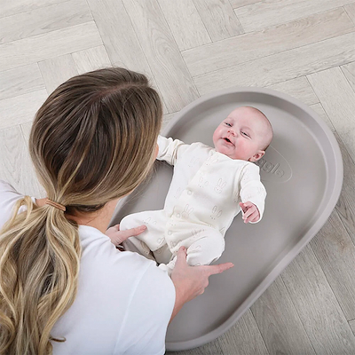 Shnuggle Squishy pusleunderlag taupe