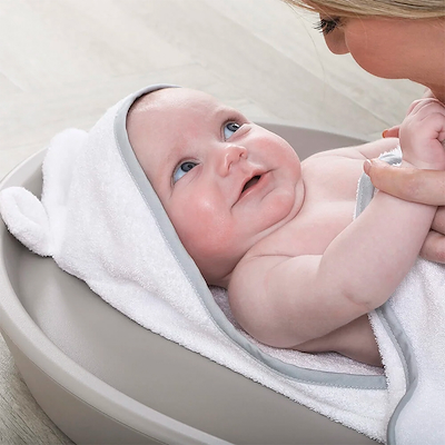 Shnuggle Squishy pusleunderlag taupe