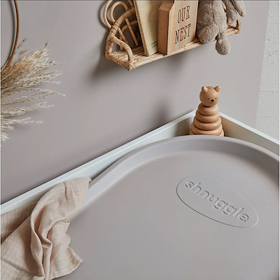 Shnuggle Squishy pusleunderlag taupe