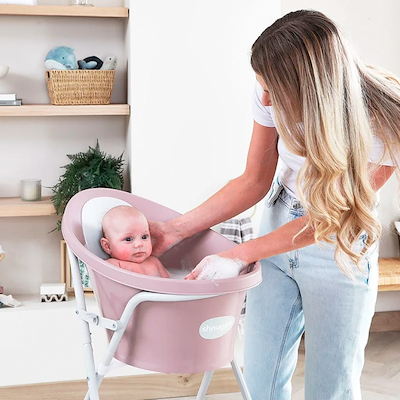 Shnuggle baby badekar baby blossom