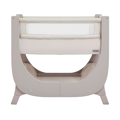 Shnuggle bedside crib air lite taupe
