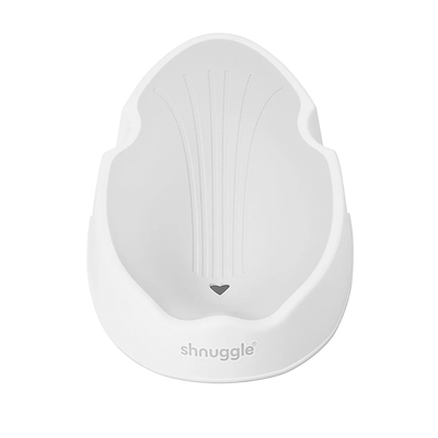 Shnuggle badestøtte til baby hvid