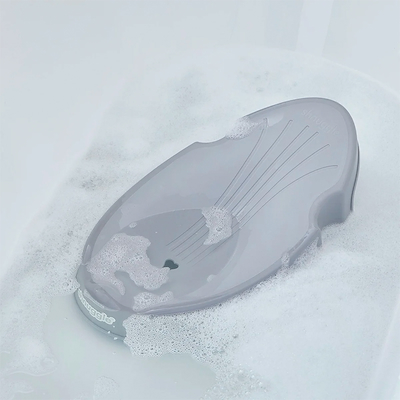 Shnuggle badestøtte til baby grå