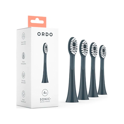 Ordo Sonic+ børstehoveder 4 stk. charcoal
