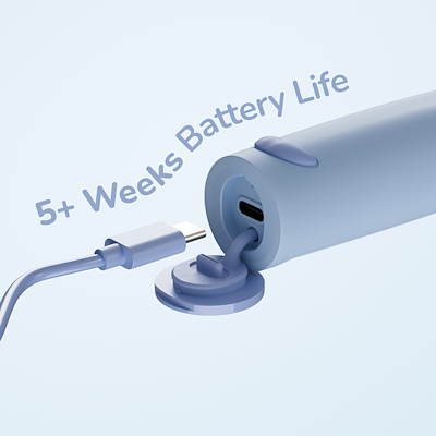 Ordo Sonic Kids genopladelig el-tandbørste blå