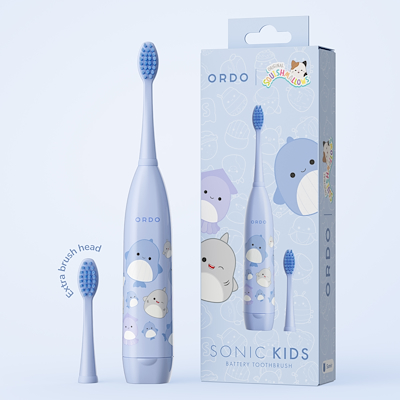 Ordo Sonic Kids batteri tandbørste blå
