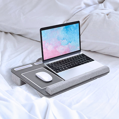 Desire2 pude til bærbar computer grå