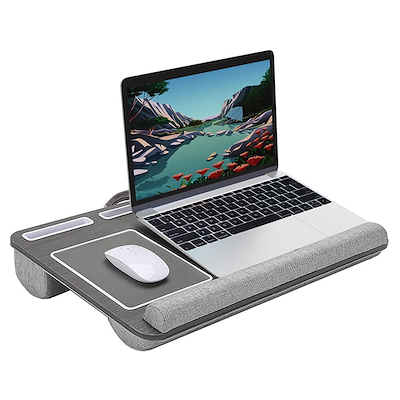 Desire2 pude til bærbar computer grå