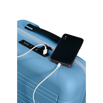 American Tourister Novastream Spinner kabinekuffert pastelblå