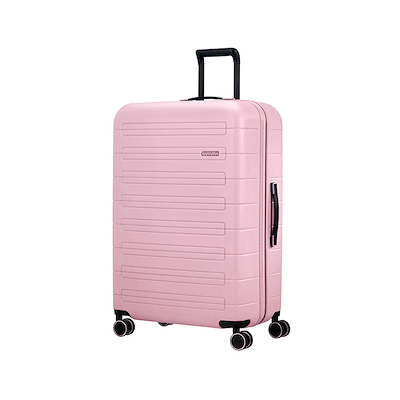 American Tourister Novastream Spinner kuffert lyserød