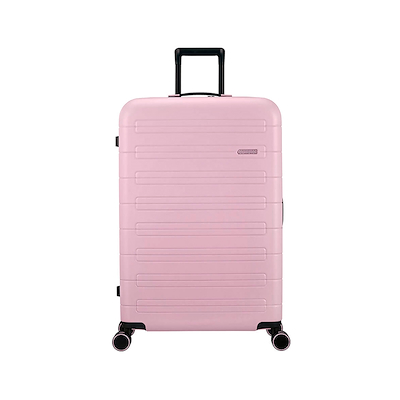 American Tourister Novastream Spinner kuffert lyserød