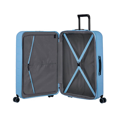 American Tourister Novastream Spinner kuffert pastelblå