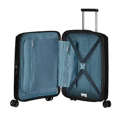 American Tourister AeroStep Spinner kabinekuffert 55 sort