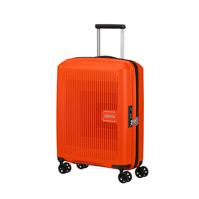 American Tourister AeroStep Spinner kabinekuffert 55 bright orange