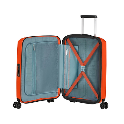 American Tourister AeroStep Spinner kabinekuffert 55 bright orange