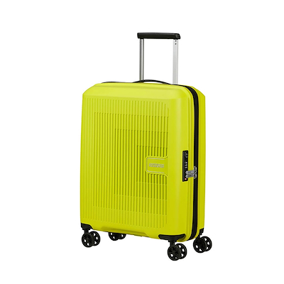 American Tourister AeroStep Spinner kabinekuffert 55 light lime