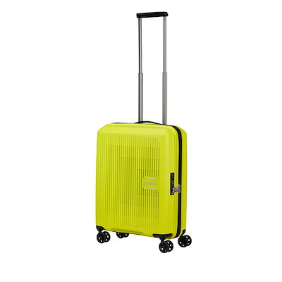 American Tourister AeroStep Spinner kabinekuffert 55 light lime