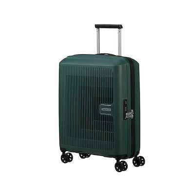 American Tourister AeroStep Spinner kabinekuffert 55 dark forest