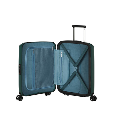 American Tourister AeroStep Spinner kabinekuffert 55 dark forest