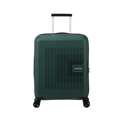 American Tourister AeroStep Spinner kabinekuffert 55 dark forest