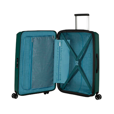 American Tourister AeroStep Spinner kuffert 67 dark forest