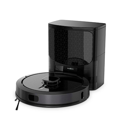 Nedis WIFIVCL002CBK 3-i-1 robotstøvsuger 0,6 liter