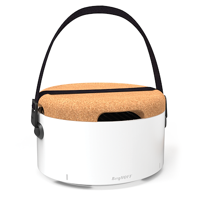 Berghoff transportabel bordgrill hvid