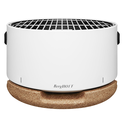 Berghoff transportabel bordgrill hvid