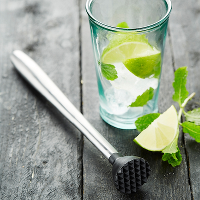 Point Virgule muddler rustfrit stål 23.7 cm