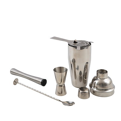 Cocktailsæt shaker målebæger