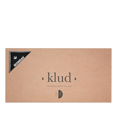 Klud microfiberklude 7 ugedage grey 30x30 cm