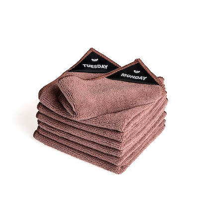 Klud microfiberklude 7 ugedage mauve 30x30 cm