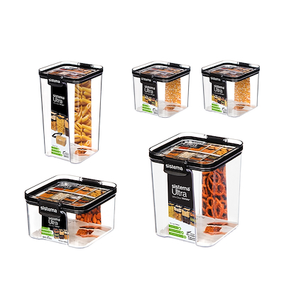 Sistema Ultra opbevaringssæt 5 stk