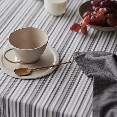 By Mogensen dug Small Stripes 140x140 cm