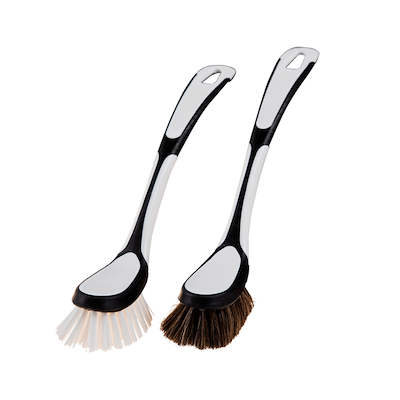 Opvaskebørste med rene hår sort