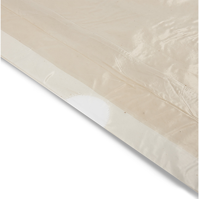 Affaldssække med snøreluk 100 liter 10 poser pr. rulle - klar plast